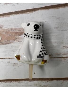 Nora Fleming Polar Bear Mini, Handpainted Figurine